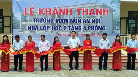 PV GAS xây trường cho hàng ngàn học sinh kịp đón năm học mới