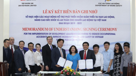 Nâng cao an toàn lao động với chương trình hợp tác cùng Tập đoàn 3M