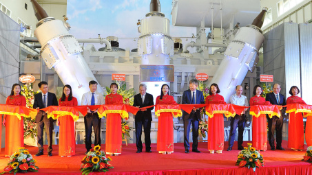 "Kỷ lục" ngành thiết bị điện - máy biến áp 500kV ba pha được xuất xưởng tại Tổng Công ty Thiết bị điện Đông Anh