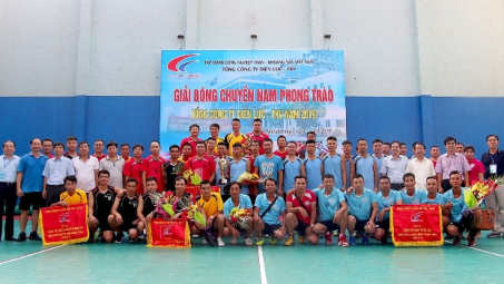 Sôi nổi Giải bóng chuyền phong trào Tổng công ty Điện lực - TKV năm 2019