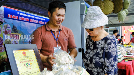 Nông sản sạch Bắc Kạn “ra mắt” người dân Thủ đô qua hệ thống Big C