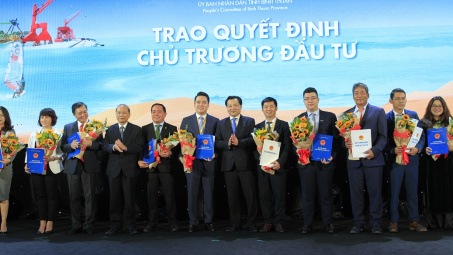 Dòng vốn đầu tư kỷ lục vào Bình Thuận