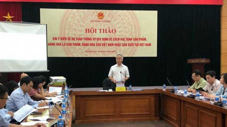 Thông tư về hàng hóa "made in Vietnam" giúp loại bỏ tình trạng hàng nhập khẩu nhập nhèm, đội lốt hàng Việt