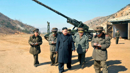 [Tin ảnh] Lực lượng đặc nhiệm "khủng" của Triều Tiên  được đào tạo trong môi trường chiến tranh bất quy ước.