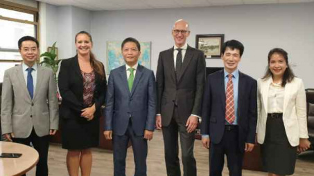 Bộ Công Thương sẵn sàng hỗ trợ Công ty Tellurian (Hoa Kỳ) phát triển dự án điện khí