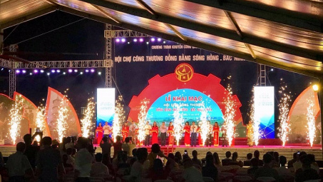 Hội chợ Công Thương Đồng bằng sông Hồng: "Cầu nối" cho các doanh nghiệp địa phương