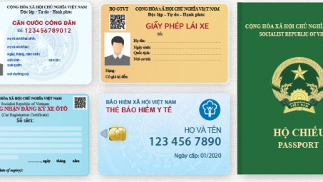 5 loại giấy tờ tùy thân sẽ thay đổi từ 1/1/2020