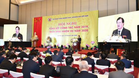 Sản xuất kinh doanh khởi sắc, TKV tăng trưởng cao nhất khối công nghiệp khai khoáng năm 2019