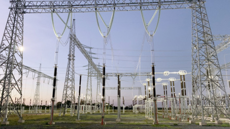 Đóng điện thành công sân phân phối 500kV Trung tâm Điện lực Long Phú