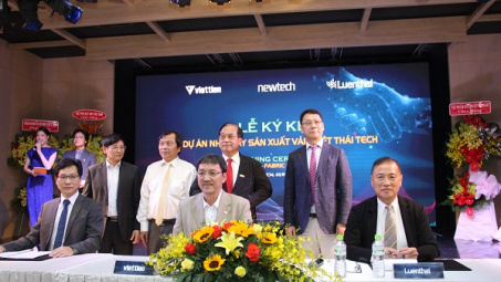 Việt Tiến "bắt tay" đối tác khởi động dự án Nhà máy sản xuất Vải – Việt Thái Tech