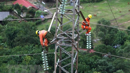 Sức xuân trên công trường đường dây 500kV mạch 3