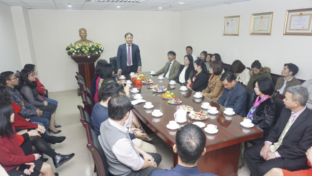 Thứ trưởng Đỗ Thắng Hải thăm và chúc Tết Tạp chí Công Thương dịp đầu xuân Canh Tý
