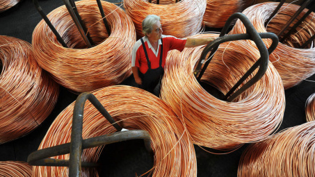 Giá đồng tăng trở lại sau 12 phiên giảm giá liên tiếp