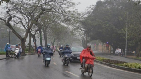 Thời tiết 4/1: Hà Nội có mưa vài nơi