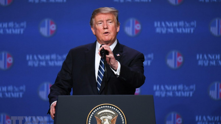 [Tin ảnh] Tổng thống Trump bóng gió “chê” người tiền nhiệm