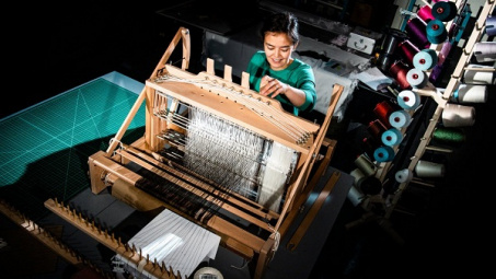 Vải dệt thoi cảm biến hơi hóa chất