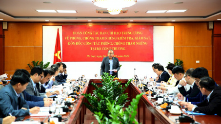 Tích cực kiện toàn tổ chức, Bộ Công Thương tăng cường phòng chống tham nhũng