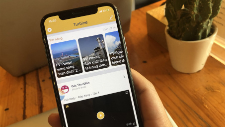 PV Power xây mạng xã hội nội bộ Turbine Social