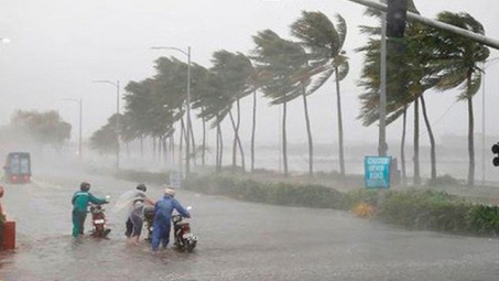 Thời tiết 13-10: Ảnh hưởng bão số 7, các tỉnh Trung Trung bộ mưa to đến rất to