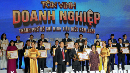 Vissan đạt danh hiệu Doanh Nghiệp, Doanh Nhân tiêu biểu TP. Hồ Chí Minh năm 2020
