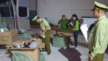 Chặn đứng 1.000 máy sấy tóc giả nhãn hiệu PANASONIC