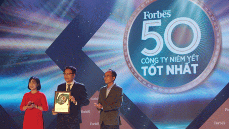 PV GAS lần thứ 8 liên tiếp nhận Vinh danh của Forbes “Top 50 công ty niêm yết tốt nhất Việt Nam"
