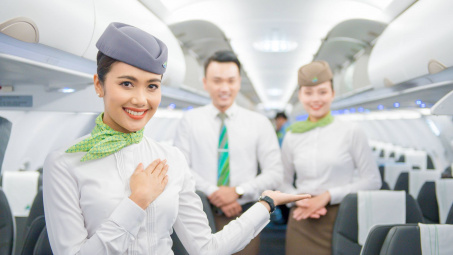 Bamboo Airways có thể đạt chuẩn tiếp viên 5 sao quốc tế ngay từ năm 2021