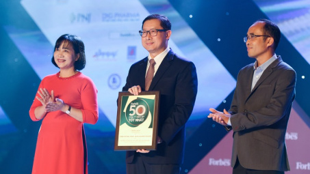 SABECO tiếp tục được vinh danh Top 50 công ty niêm yết tốt nhất 2020