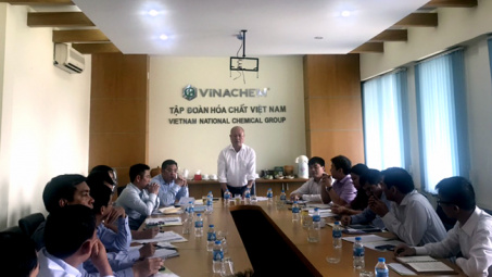 Đảng bộ Tập đoàn Hóa chất Việt Nam làm việc với các Đảng bộ trực thuộc phía Nam
