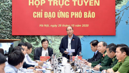 Thủ tướng Chính phủ chỉ đạo triển khai ứng phó khẩn cấp bão số 9