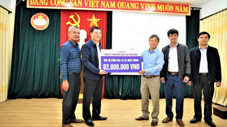 EVNNPC chung tay ủng hộ đồng bào miền Trung, khắc phục hậu quả thiên tai
