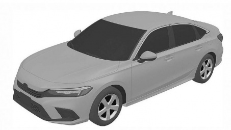 Honda Civic thế hệ tiếp theo rò rỉ hình ảnh thiết kế cả nội ngoại thất