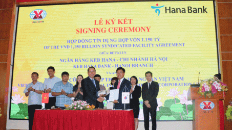 TKV ký hợp đồng tín dụng hợp vốn 1.150 tỷ đồng với Ngân hàng Keb Hana