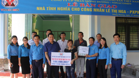 Công đoàn TKV: Nụ cười trong những ngôi nhà mới