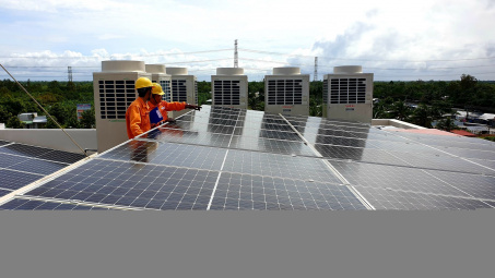 EVNHANOI hướng đến sử dụng điện mặt trời mái nhà