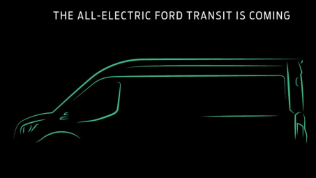 Ford Transit chạy điện hoàn toàn sẽ ra mắt vào tháng 11 tới