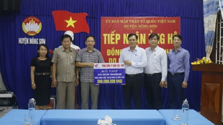 Tổng công ty Điện lực - TKV chia sẻ với miền Trung thân yêu