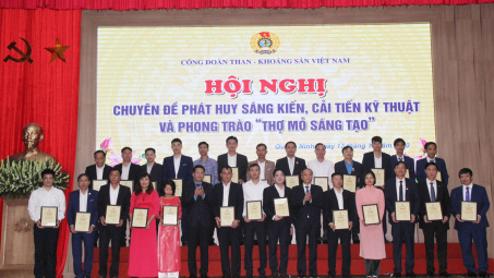 TKV: Tuyên dương những người “Thợ mỏ sáng tạo”