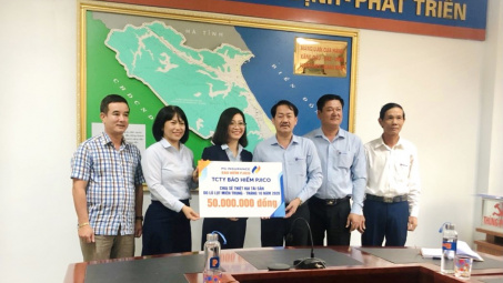 PJICO ủng hộ gần 1 tỷ đồng tiếp sức miền Trung vượt bão lũ