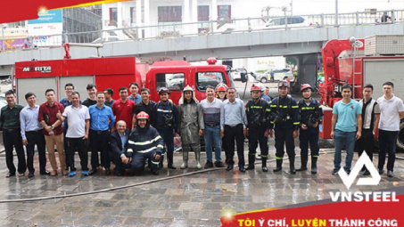 Tổng công ty Thép Việt Nam: Nâng cao nhận thức về công tác phòng cháy chữa cháy, cứu nạn cứu hộ
