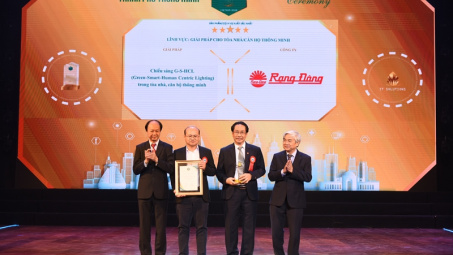 Rạng Đông được xếp hạng 5 sao của Giải thưởng Thành phố thông minh 2020