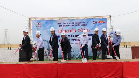 Khởi công dự án nâng công suất TBA 220kV Thanh Nghị