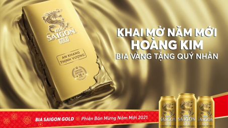Bia Saigon Gold đến hẹn lại lên