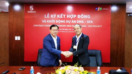 SABECO chính thức ký kết thực hiện dự án DMS-SFA