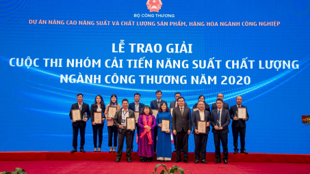 Trao giải Cuộc thi “Nhóm cải tiến năng suất chất lượng ngành Công Thương”