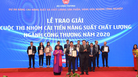 PINACO xuất sắc giành giải Nhất Cuộc thi “Nhóm cải tiến năng suất chất lượng” ngành Công Thương