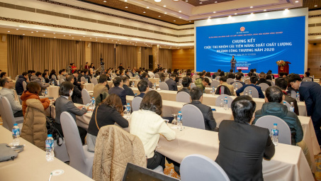 [Tin ảnh]: Cuộc thi "Nhóm cải tiến năng suất chất lượng ngành Công Thương" năm 2020