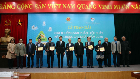 Trao giải cho 54 sản phẩm hiệu suất năng lượng cao nhất năm 2020