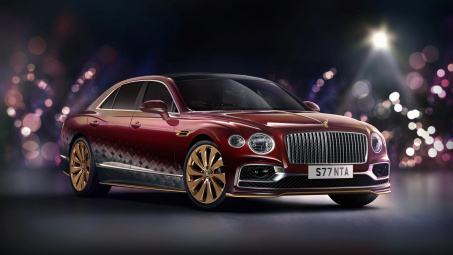 Ông già Noel sẽ bỏ xe tuần lộc để lái chiếc xe Bentley này trong mùa lễ Giáng sinh