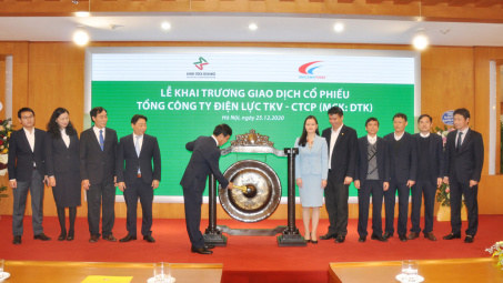 Khai trương niêm yết cổ phiếu Tổng công ty Điện lực TKV - CTCP